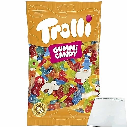 Trolli Fruchtgummi-Spaß für alle (1kg XL Packung) + usy Block von usy