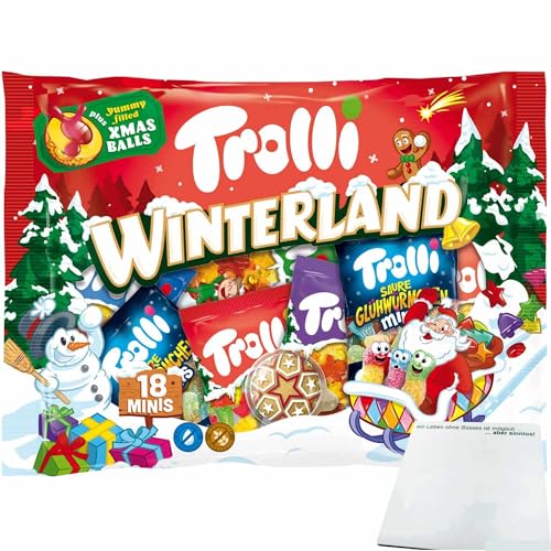 Trolli Winterland (360g Packung) + usy Block von usy