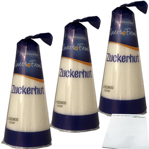 usy Bundle für Zuckerhut Sweet Family Nordzucker (3x250g) + usy Block von usy
