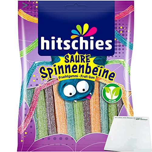 Hitschies Saure Spinnenbeine (125g Packung) + usy Block von usy
