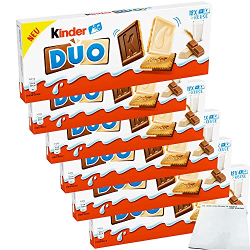kinder duo 6er Pack (6x150g Packung) + usy Block von usy