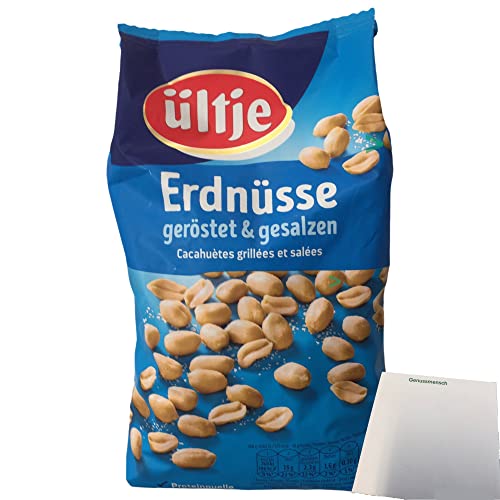 ültje Erdnüsse geröstet und gesalzen (900g Packung) + usy Block von usy