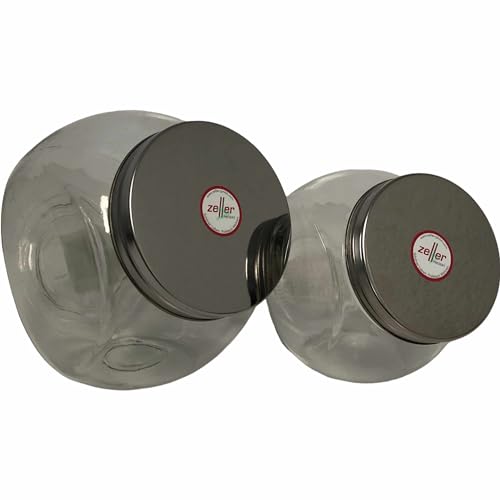 usy Bonboniere aus Glas Bundle 450ml + 1200ml Volumen (Größen L + XL) + usy Block von usy