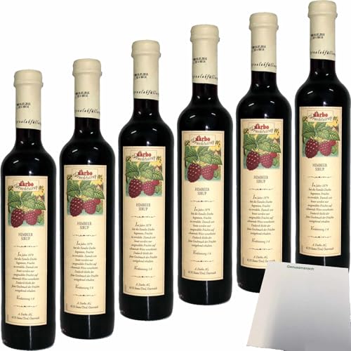 usy Bundle für Darbo Fruchtsirup Himbeer 6er Pack (6x0,5l Flasche) + usy Block von usy