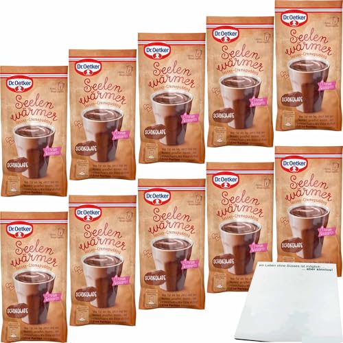 usy Bundle für Dr. Oetker Seelenwärmer Pudding Schokolade 10er Pack (10x59g Beutel) + usy Block von usy