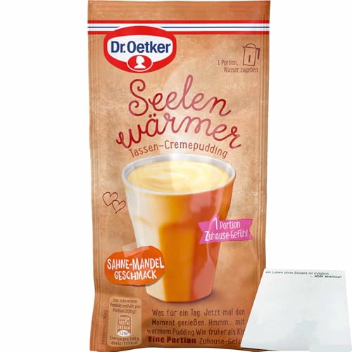 usy Bundle für Dr. Oetker Seelenwärmer Sahne Mandel (58g Beutel) + usy Block von usy