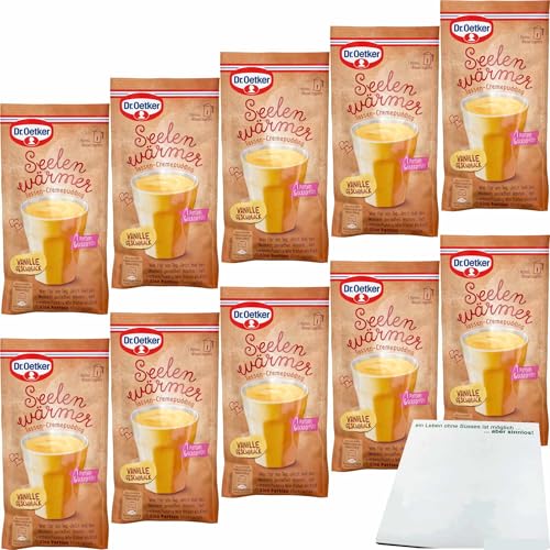 usy Bundle für Dr. Oetker Seelenwärmer Vanille 10er Pack (10x58g Beutel) + usy Block von usy