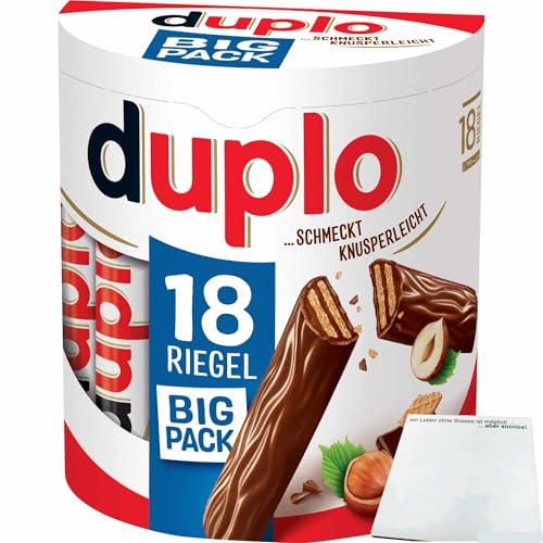 usy Bundle für Duplo Big Pack 18 Riegel (327g Packung) + usy Block von usy
