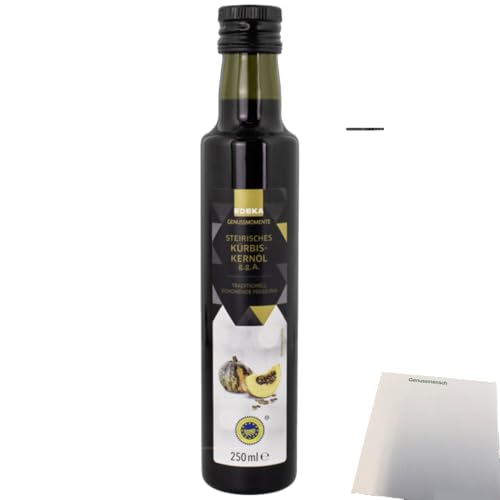 usy Bundle für Edeka Genussmomente Kürbiskernöl (250ml Glas) + usy Block von usy