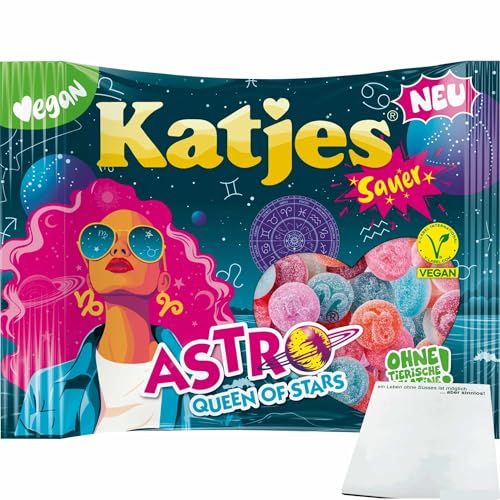 usy Bundle für Katjes Astro Queen of Stars (175g Packung) + usy Block von usy