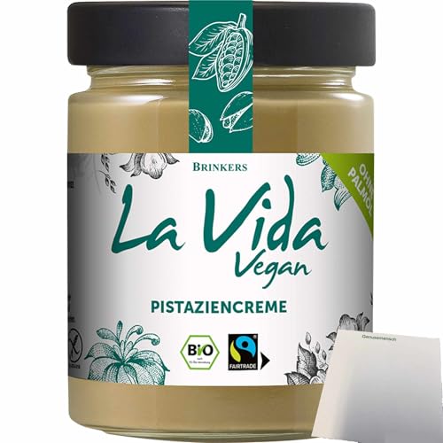 usy Bundle für La Vida Vegan Bio Pistaziencreme Vegan (270g Glas) + usy Block von usy