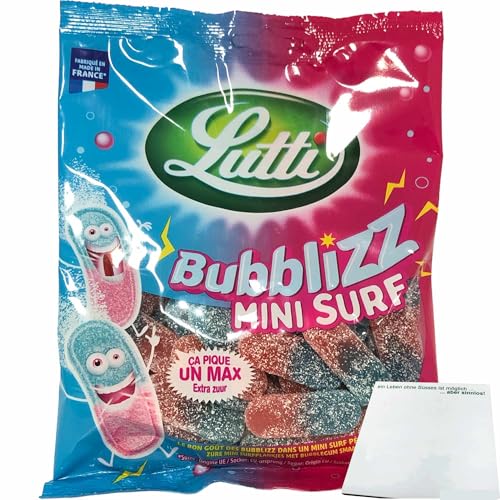 usy Bundle für Lutti Bubblizz Mini Surf (180g Packung) + usy Block von usy