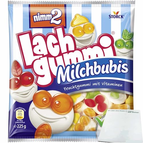 usy Bundle für Nimm 2 Lachgummis Milchbubis (225g Packung) + usy Block von usy