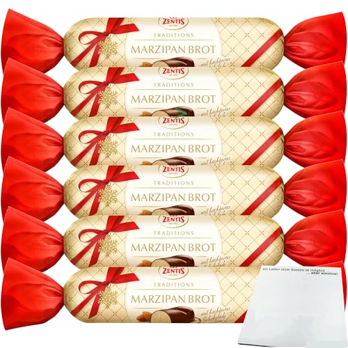 usy Bundle für Zentis Marzipan Brot 6er Pack (6x100g Riegel) + usy Block von usy