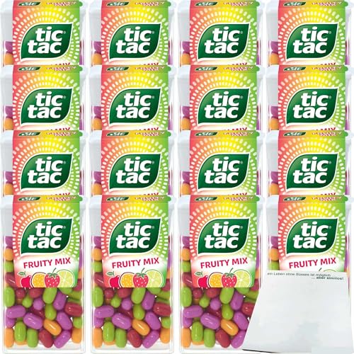 usy Bundle für tic tac Fruity Mix 16er Pack (16x54g Dose) + usy Block von usy