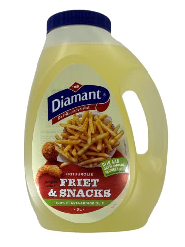 Diamant Friet & snacks Frittieröl ohne Palmfett 3 Liter von vandemoortele