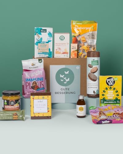 Gute Besserung Box von veganbox get inspired