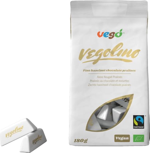 vego Bio Vegolino Fine Nougat Pralines (2 x 180 gr) von vego