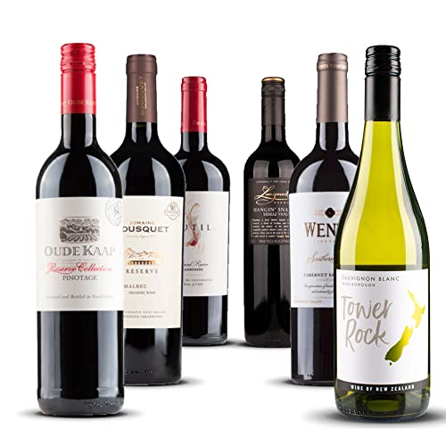 Jean Jartin Weinpaket: Übersee-Reise (6 x 0.75 l) von verschiedene Weingüter