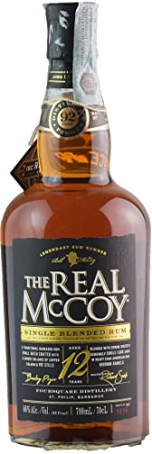 The Real McCoy 12 Jahre Rum mit 0,7 Liter und 40% Vol. von verschiedene