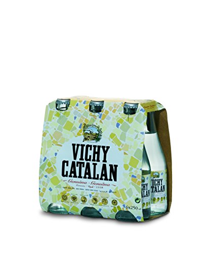 Vichy Catalan kohlensäurehaltiges Wasser Glassflaschen 6x25cl (Pack 6 Flaschen) von Vichy Catalan