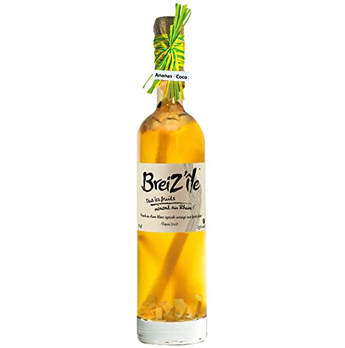 Arrangierter Rum Breiz'île Ananas - Kokos 23 ° - 70cl von VINACCUS