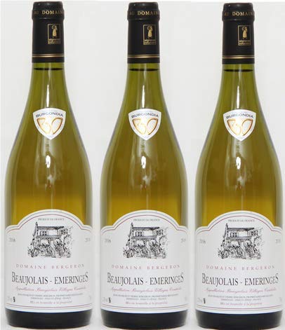 Beaujolais trockenweiß chardonnay 2023 "Domäne Bergeron" 3 x 75cl. von vinaccus