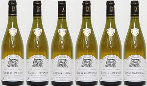 Beaujolais trockenweiß chardonnay 2018 pro Charge von 6 x 75cl Flaschen von vinaccus