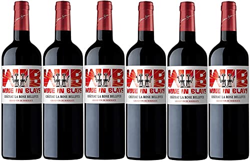 Blaye 2019 - Cétes de Bordeaux red AOC, "Wine in Blaye", 6 x 75cl. von VINACCUS