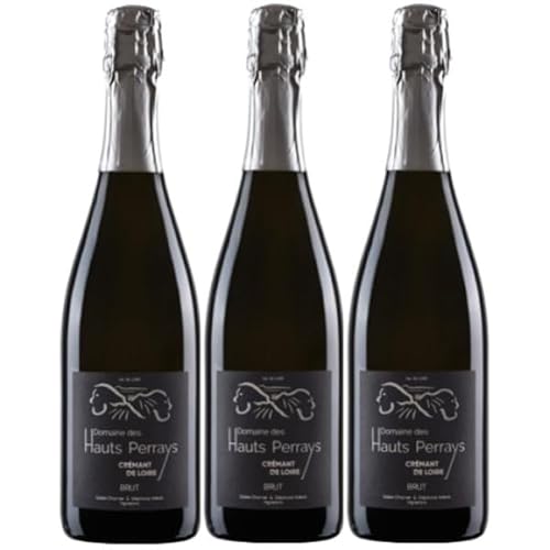 Crémant Weiß brutto dünne Blase von 3 x 75cl Flaschen von vinaccus