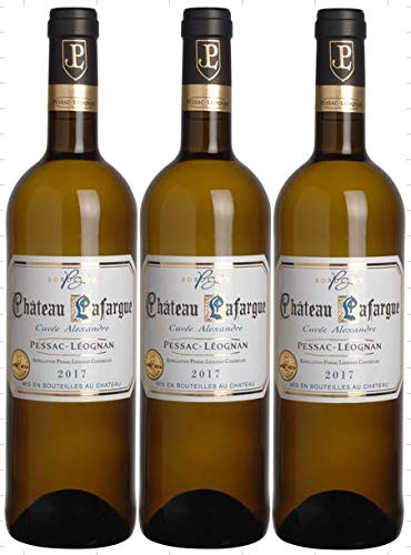 Pessac Léognan 2018 AOC "Château Lafargue",bordeaux, trockener Weißwein, 3 x 75cl. von VINACCUS