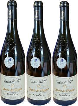 Quarter Chaume Grand Cru, moosig Anjou weiß, 2017 durch 3 Flaschen 75cl. von vinaccus