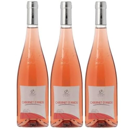 Cabernet d'Anjou ausnahme 11%, Roséwein Halbtrocken 2021, 3 x 75cl. von VINACCUS