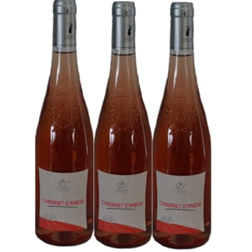 Cabernet d'Anjou ausnahme 11%, Roséwein Halbtrocken 2023, 3 x 75cl. von VINACCUS