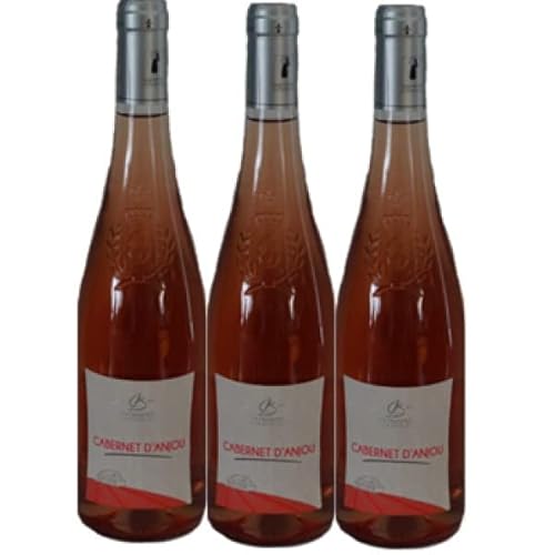 Cabernet d'Anjou ausnahme 11%, Roséwein Halbtrocken 2021, 3 x 75cl. von VINACCUS