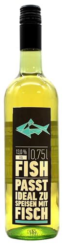 Vineria Fish Grauburgunder Weißwein trocken 13% vol., (1 x 0.75 l) von vineria