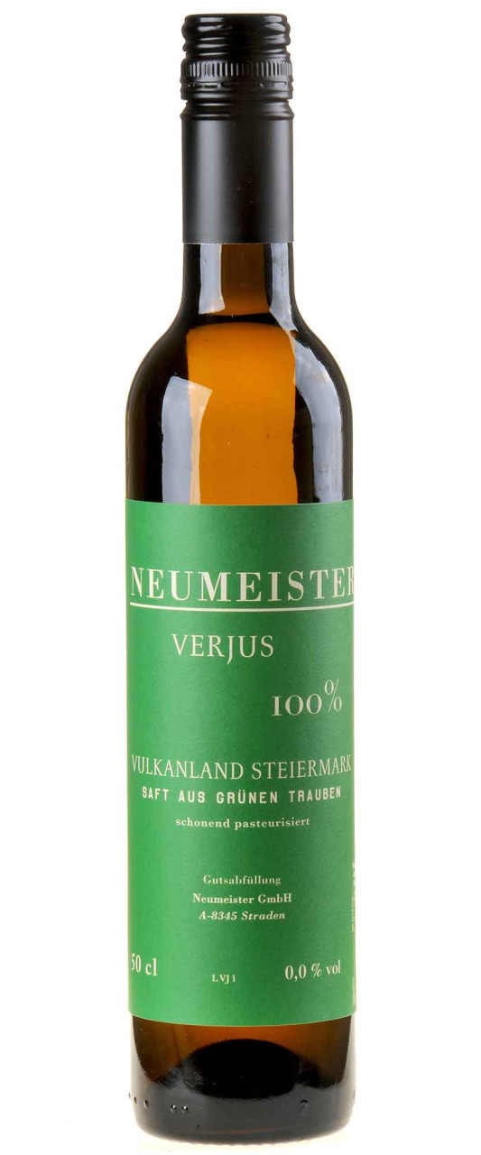 Neumeister Verjus Saft von grünen Trauben Bio 0,5l Neumeister Verjus Saft von grünen Trauben Bio 0,5l von Neumeister