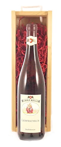 Liebfraumilch 2003 Rudolf Keller in einer Geschenkbox, da zu 3 Weinaccessoires, 1 x 750ml von vintagewinegifts