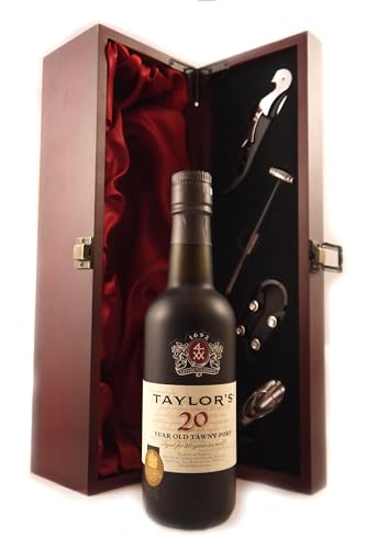 Taylor Fladgate 20 year old Tawny Port 2004 (37.5cls) in einer Geschenkbox, 1 x 375ml von vintagewinegifts