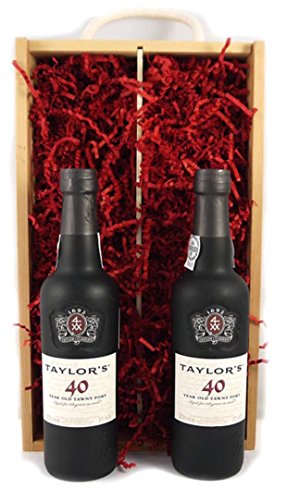 Taylor Fladgate 80 years of Port (2 X 37.5cl) 1944 in einer Geschenkbox, 2 x 375ml von vintagewinegifts