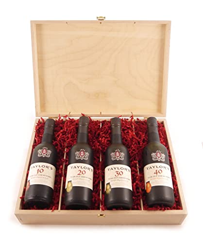 Taylor Fladgate A Century of Port. 1924 (4 x 37.5 cl) in einer Geschenkbox, 4 x 375ml von vintagewinegifts