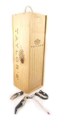 Taylor Fladgate Vintage Port 1985 MAGNUM in einer Geschenkbox, da zu 4 Weinaccessoires, 1 x 1500ml Taylor Fladgate Vintage Port 1985 MAGNUM in einer Geschenkbox, da zu 4 Weinaccessoires, 1 x 1500ml von vintagewinegifts