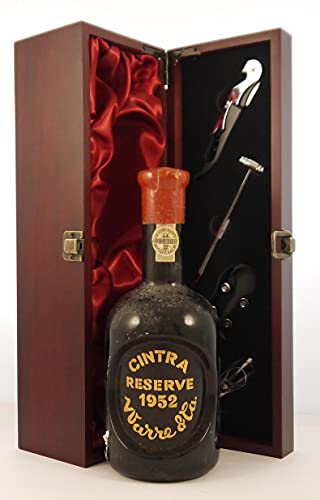 Warre Cintra Reserve Port 1952 in einer mit Seide ausgestatetten Geschenkbox, da zu 4 Weinaccessoires, 1 x 700ml von vintagewinegifts