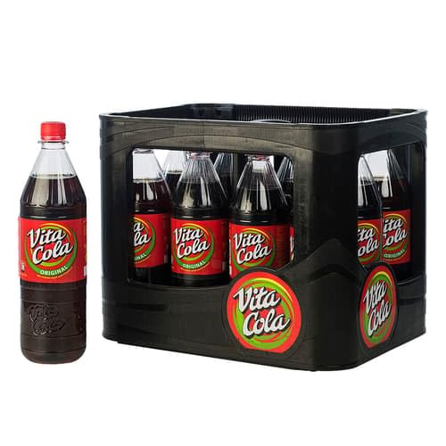 Vita Cola Original Kiste 12x1,00 l (MEHRWEG) (12 l) von vita
