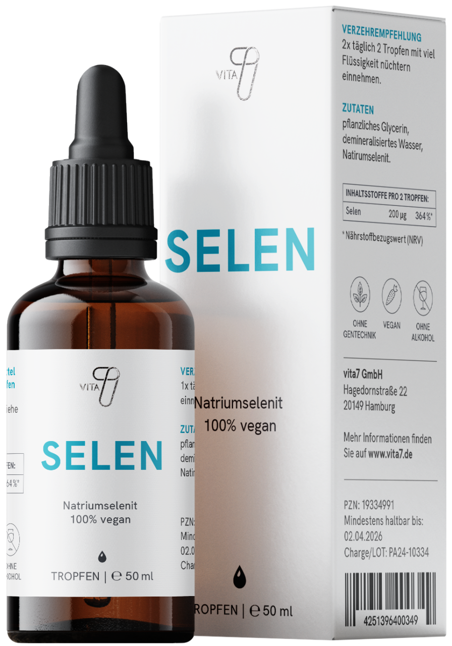 Selen Tropfen, 50ml Selen Tropfen, 50ml von vita7