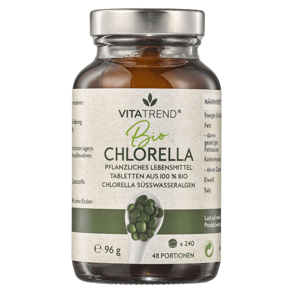 Bio Chlorella, 240 Tabletten Bio Chlorella, 240 Tabletten von vitatrend