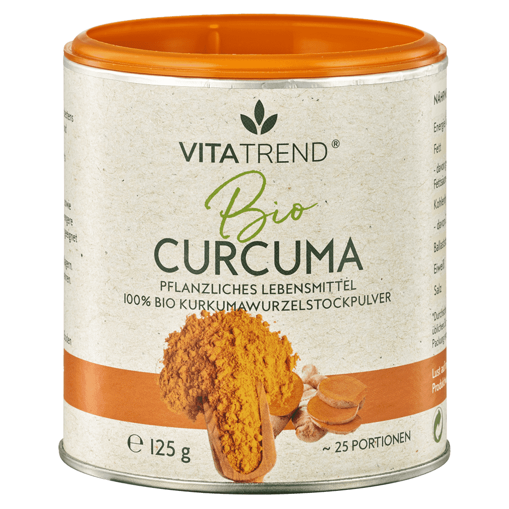 Bio Curcuma Pulver von vitatrend