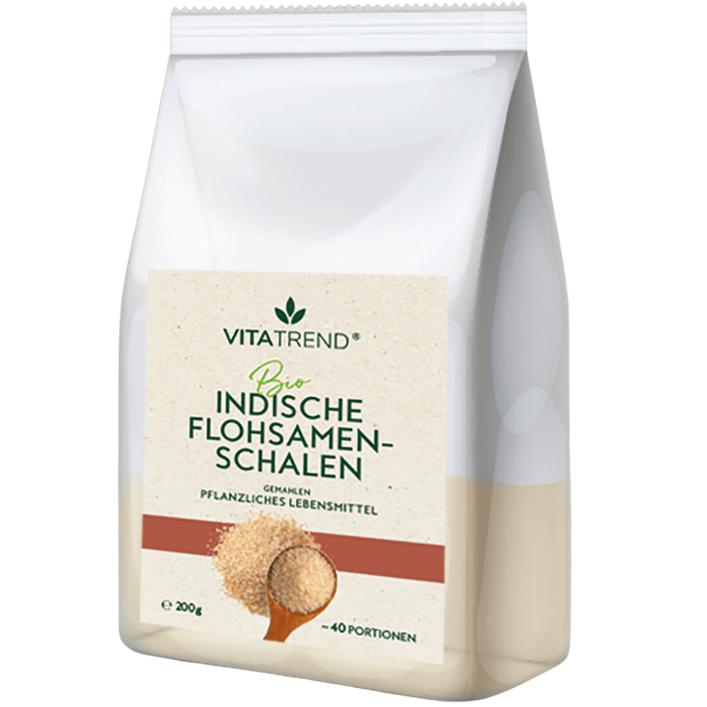 Bio Flohsamenschalen gemahlen Bio Flohsamenschalen gemahlen von vitatrend