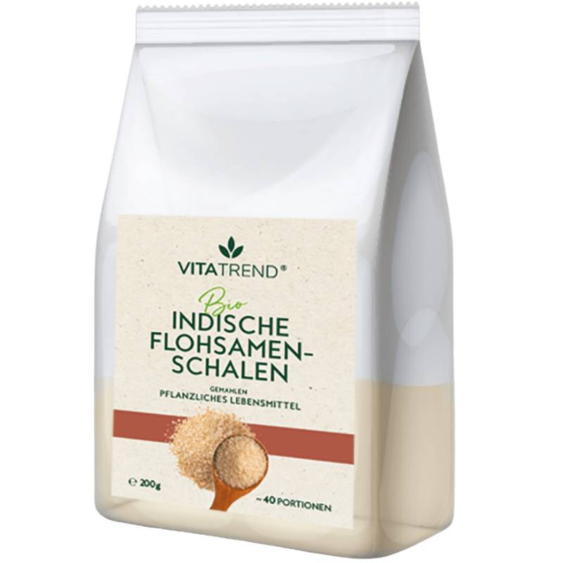Bio Flohsamenschalen gemahlen von vitatrend