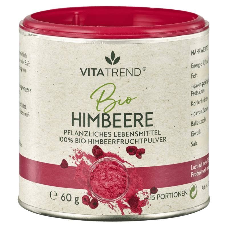 Bio Himbeer Pulver von vitatrend